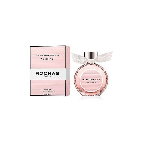 Perfume Rochas Mademoiselle Eau De Parfum 90ml - Fragrância Floral Suave e Sofisticada
