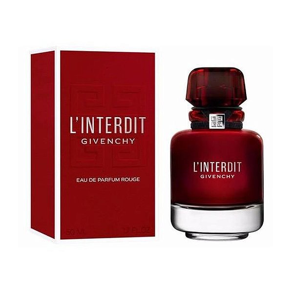 Perfume Feminino Givenchy L'Interdit EDP Rouge 50ML - Elegância e Sofisticação em Cada Fragrância