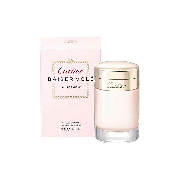 Perfume Cartier Baiser Vole Eau de Parfum 50ML - Elegância Floral e Sofisticação