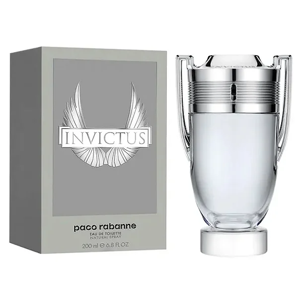 Perfume Masculino Paco Rabanne Invictus Edt 200Ml