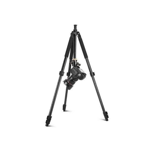 Tripé Profissional Qzsd Q338 com Capacidade de 10kg e Altura de 1.83m