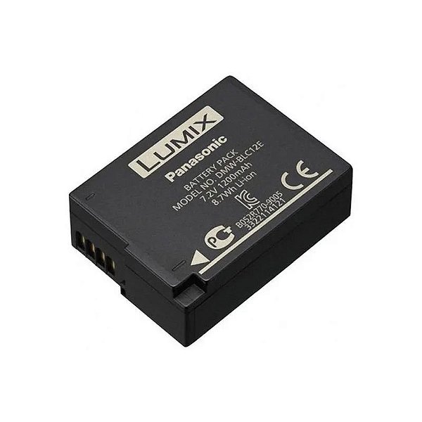 Bateria Recarregável De Íon De Lítio Panasonic Dmw-Blc12