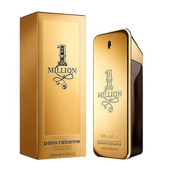 Perfume Paco Rabanne One Million Eau De Toilette 200Ml