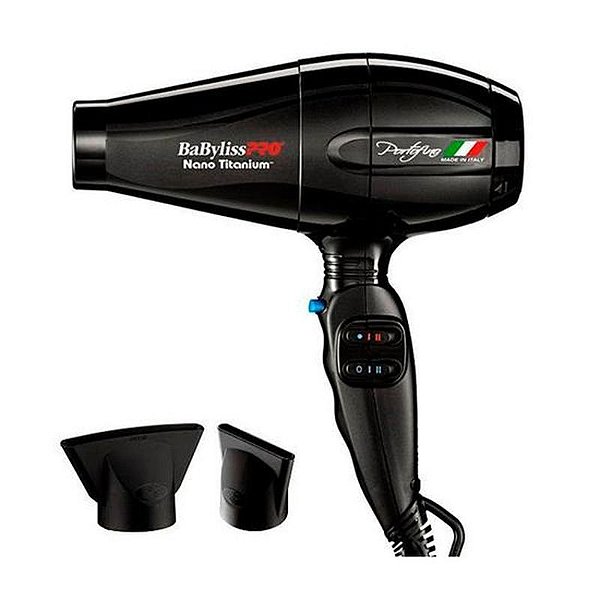 Secador De Cabelo Babyliss Pro 6600 Portofino Nano Titanium - 220V