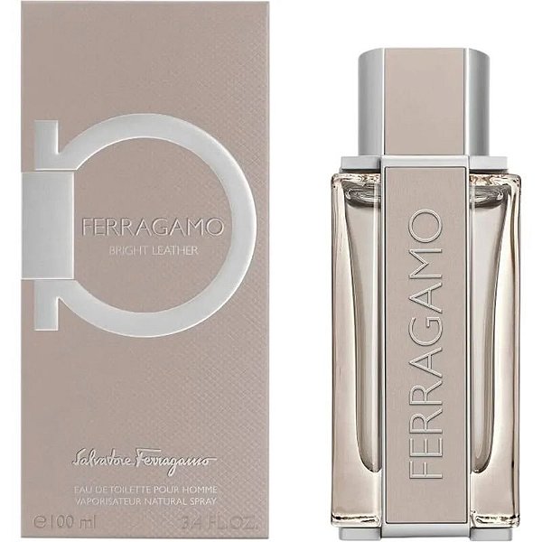 Perfume Masculino Salvatore Ferragamo Bright Leather 100mL - Eau de Toilette