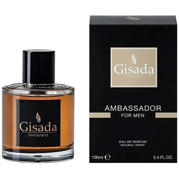 Perfume Gisada Ambassador Edp 100Ml - Fragrância Masculina Elegante