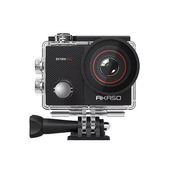 Câmera de Ação Akaso EK7000 Pro 4K 20MP Wi-Fi - Preto - Qualidade Profissional
