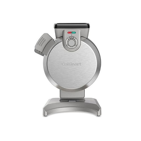 Máquina de Waffles Belga Cuisinart WAF-V100 Vertical 110V - Prata Elegante