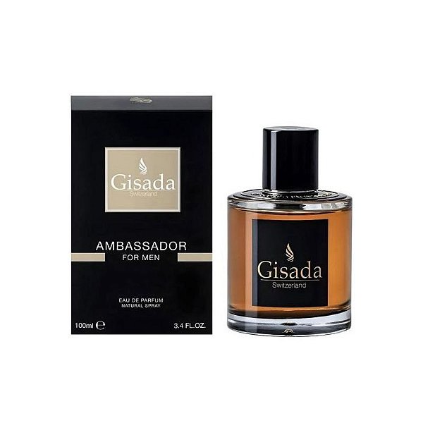 Perfume Masculino Gisada Ambassador EDP 100ml - Elegância e Sofisticação em Fragrância