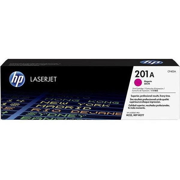 Toner Magenta HP CF403A (201A) para Impressoras M277DW