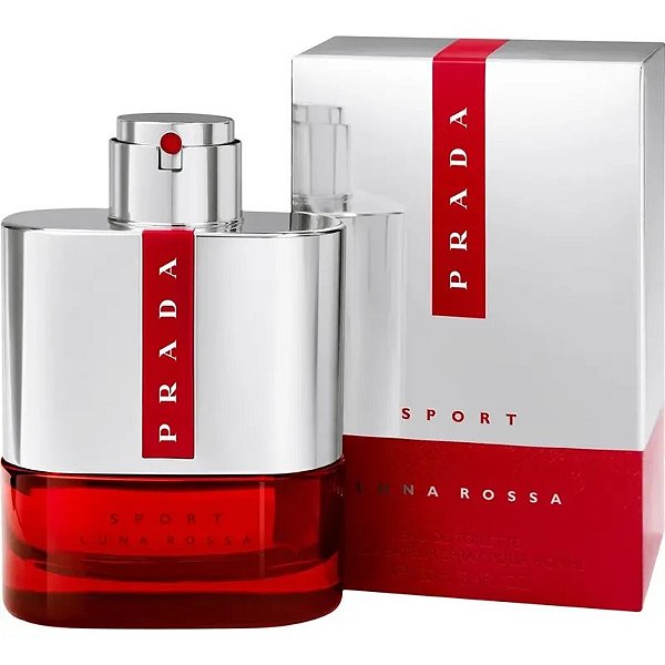 Perfume Prada Luna Rossa Sport 100ml - Fragrância Masculina Energizante e Elegante