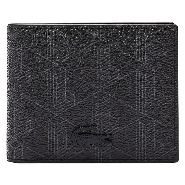 Carteira Masculina Lacoste NH3697LXH45 - Elegância e Estilo Compacto