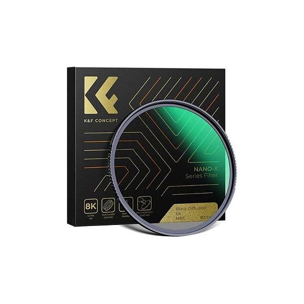 Filtro K&F Concept 72Mm Preto Com Efeito De Mistura 1/4
