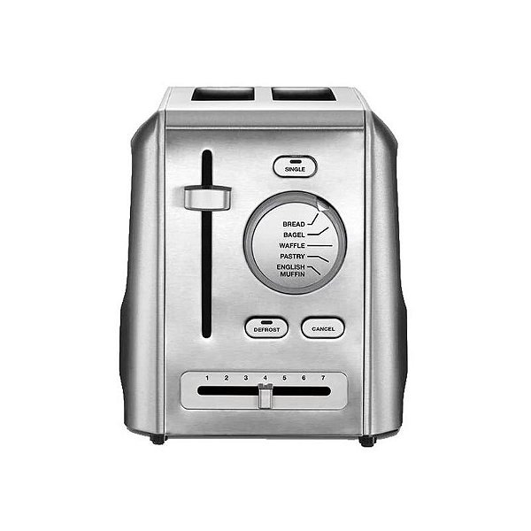 Torradeira De 2 Fatias Cuisinart Cpt-620P1 110V - Prata