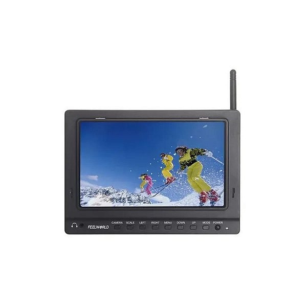 Monitor FPV Tela 7 Pol. HD 5.8GHz HDMI - Modelo Mr. 758