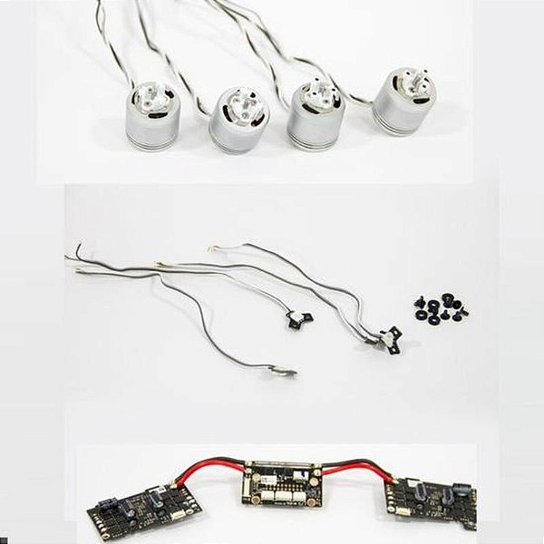 Dji Peça P4 Combo De Motores Esc Led Power B
