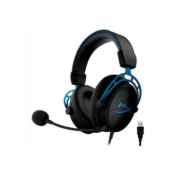 Fone Gamer HyperX Cloud Alpha S com Som Surround - HX-HSCAS-BL-WW