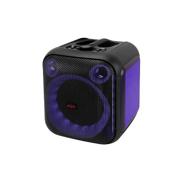 Caixa de Som PORTÁTIL Bluetooth PARTY-80 - 50W RMS, USB/SD, RGB - Preto