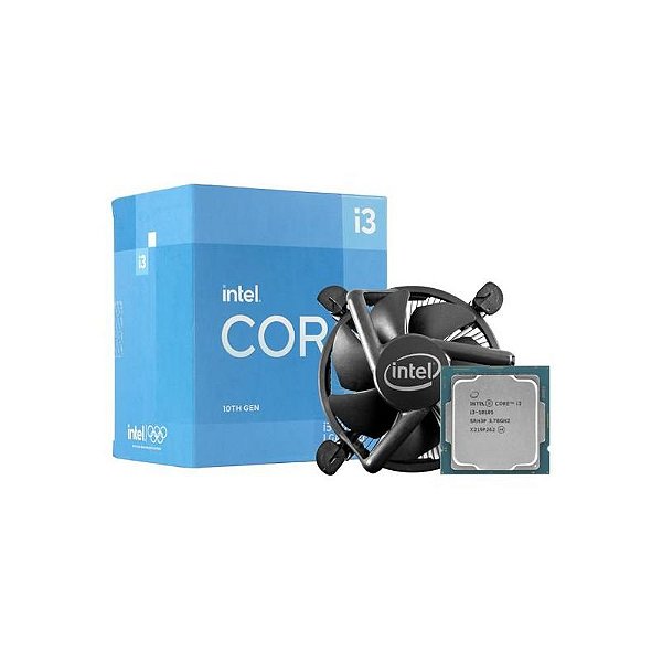 Processador Intel Core i3 10105 LGA 1200 | 3.7GHz | 6MB Cache