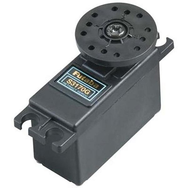 Servo Retrátil Futaba S3170G, 6.0V, 8.5KG - Padrão para Aeromodelos