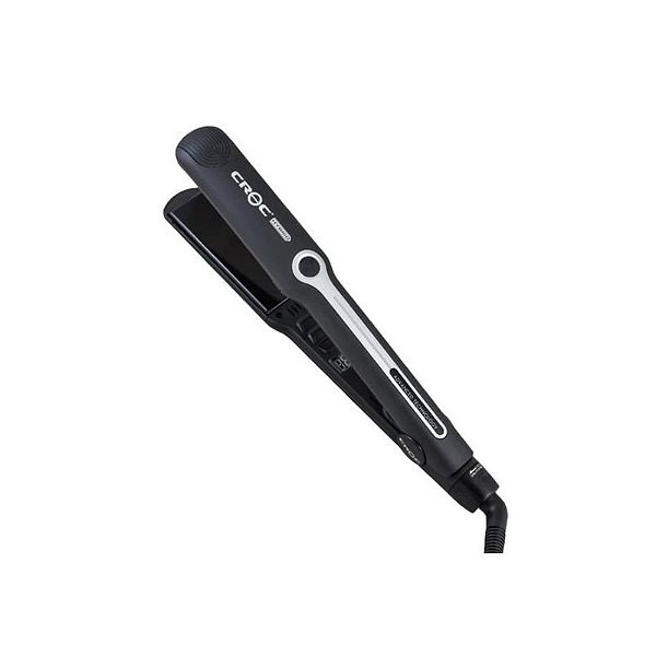 Prancha De Cabelo Profissional Em Titânio Preto - Bivolt