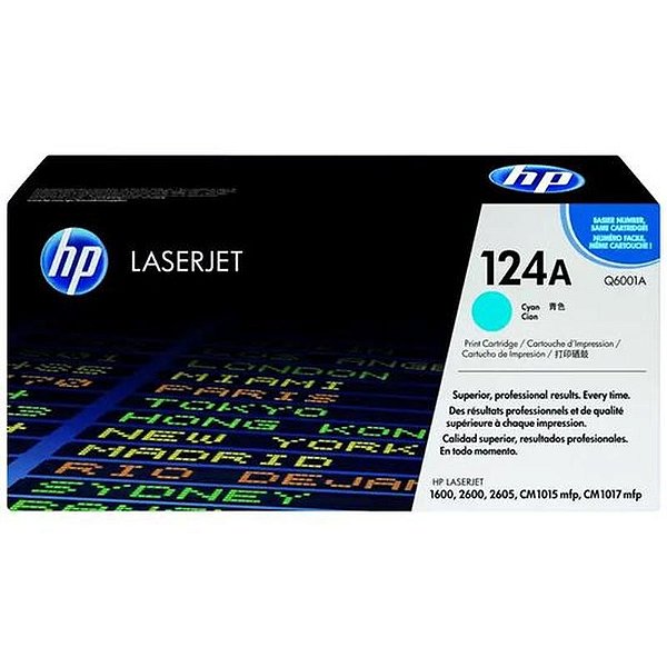 Toner Hp Q6001A 124A Cyan