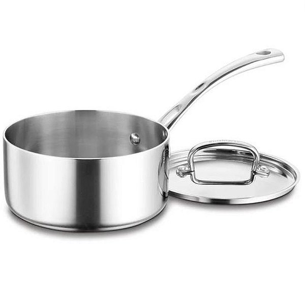 Panela Francesa Cuisinart FCT193-18 Tri-PLY 2L – Cozinha Profissional e Eficiente
