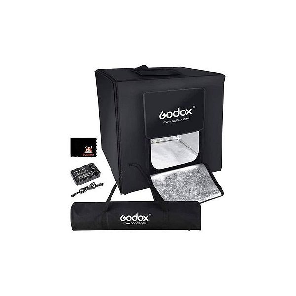 Estúdio Compacto Godox LSD80 para Fotografia e Vídeos Profissionais