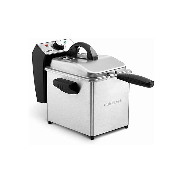 Fritadeira Elétrica Cuisinart CDF-130P1 Inox 2L 1500W 110V - Alta Performance