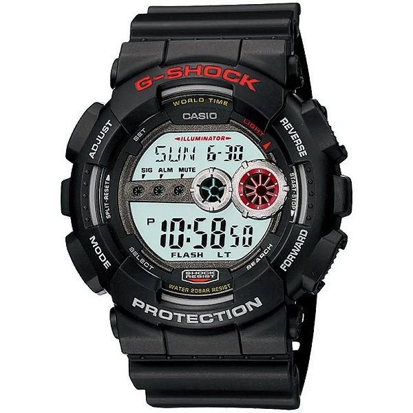 Relógio Masculino Casio G-Shock Digital GD100-1ADR