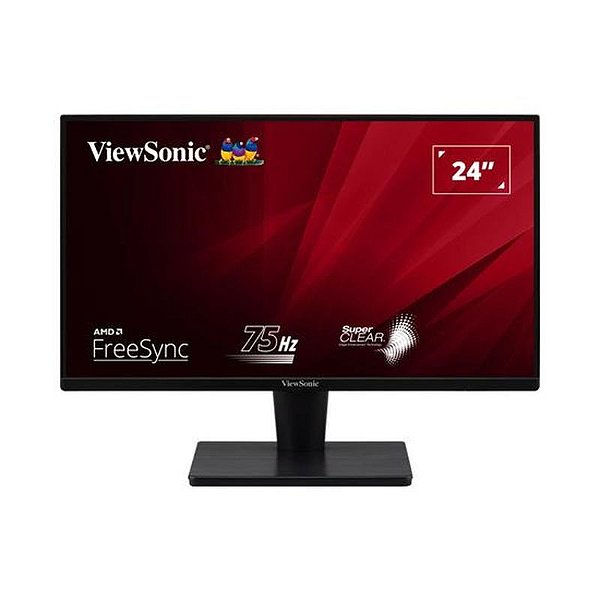 Monitor Viewsonic VA2415-H 24 FHD 75Hz - Ideal para Trabalho e Entretenimento