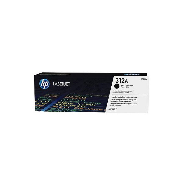 Toner Compatível HP 312A Preto - CF380A para Impressoras Laser HP