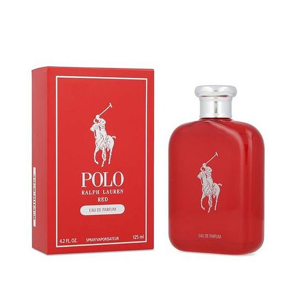 Perfume Masculino Ralph Lauren Polo Red Eau de Parfum 125ml - Fragrância Vibrante e Elegante