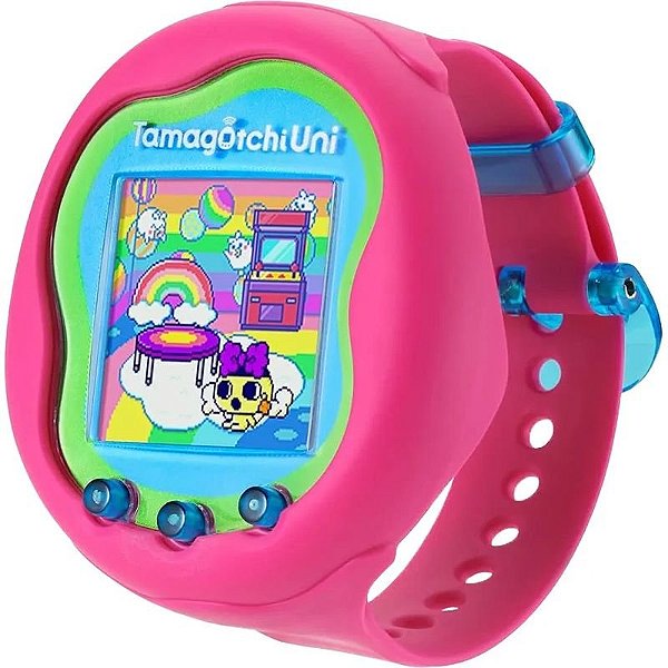 Tamagotchi Uni Rosa - Bandai 43351: Brinquedo interativo digital para todas as idades