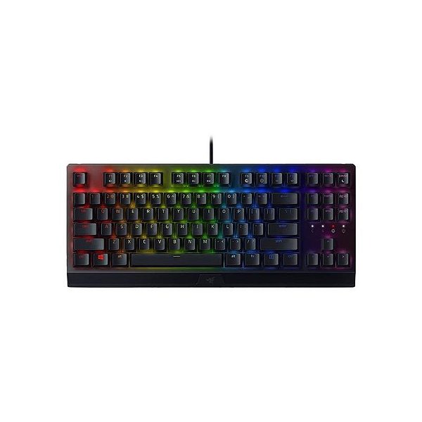 Teclado Gamer Razer Blackwidow V3 Tenkeyless Switch Amarelo - Preto