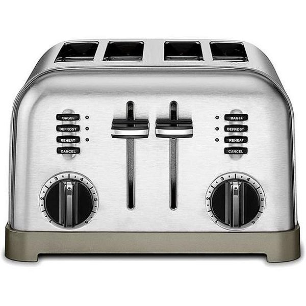 Torradeira Cuisinart Cpt 180P1 4 Fatias Inox 110V