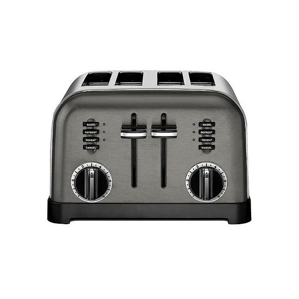 Torradeira Profissional De 4 Fatias Cuisinart Pt-180Bksp1 - Cor Preta