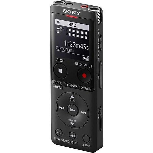 Gravador De Áudio Digital Sony Icd-Ux570 Com 4 Gb De Memória Interna