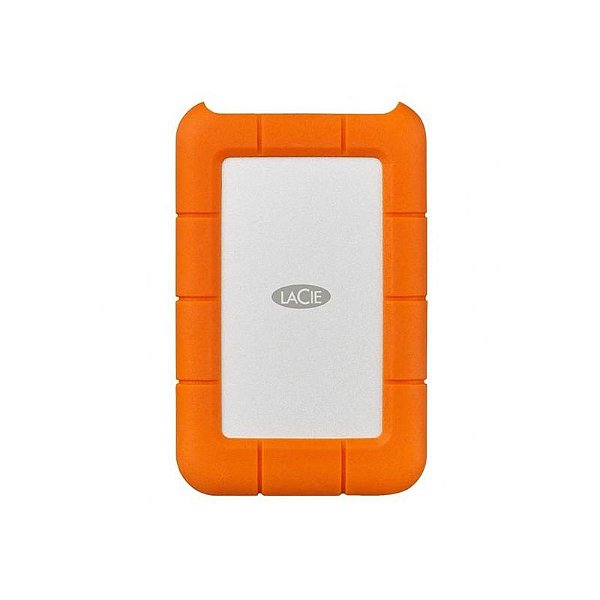 Disco Externo HD 2TB Lacie Rugged Mini LAC9000298 USB-C 3.0 - Alta Performance e Durabilidade