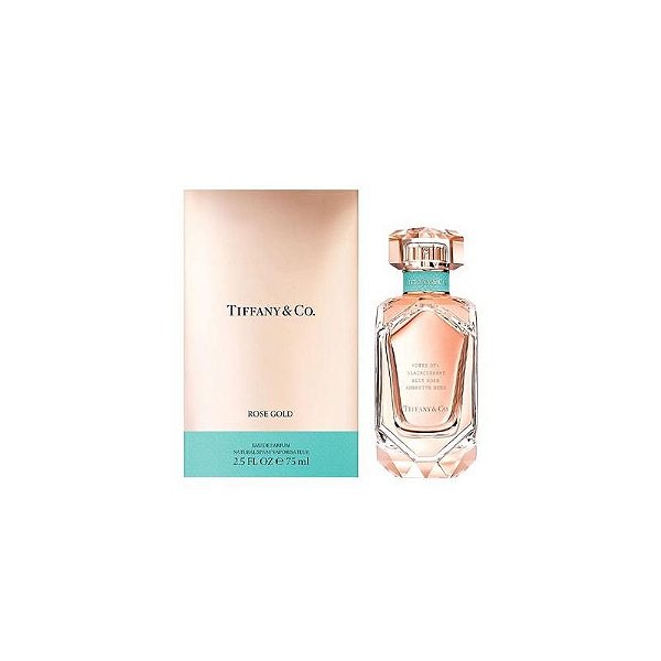 Perfume Tiffany & Co. Rose Gold Eau de Parfum 75ML - Elegância em cada frasco