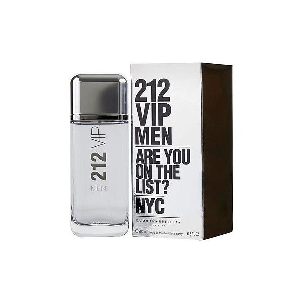 Perfume Carolina Herrera 212 VIP Eau de Toilette 200ML - Elegância e Charme em Fragrância