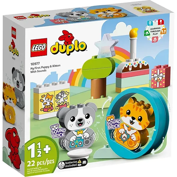 Lego Duplo 10977 - Kit Meu Primeiro Cachorro com 22 Peças