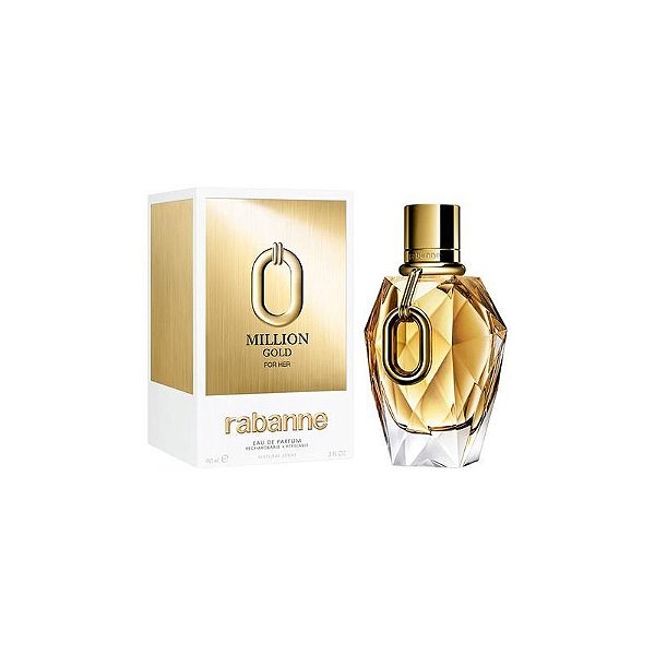 Perfume Paco Rabanne Million Gold Eau de Parfum 90ML - Luxo e Elegância em Cada Frasco