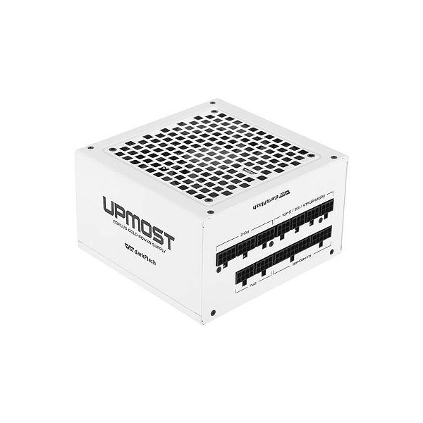 Fonte ATX Darkflash UPT750 PFC Ativo 750W 220V - Eficiente e Confiável - Branco
