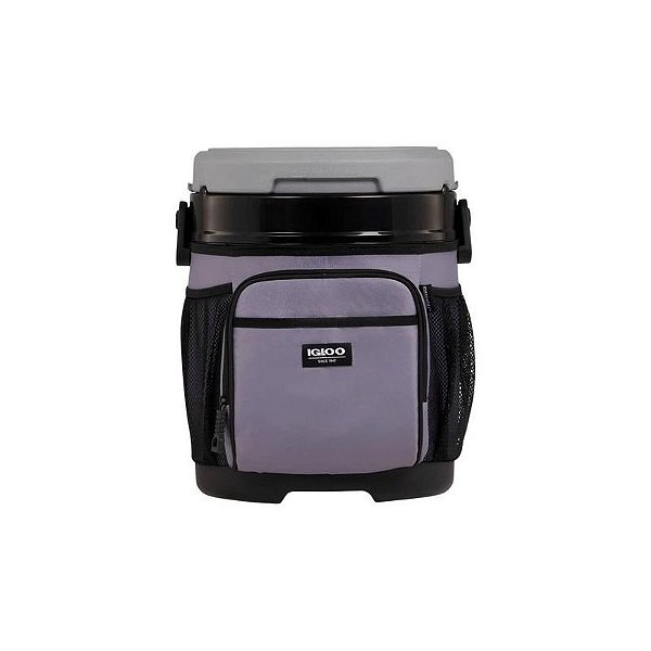 Balde Térmico Igloo 11L - Cor Cinza Escuro, Ideal para Conservação de Alimentos
