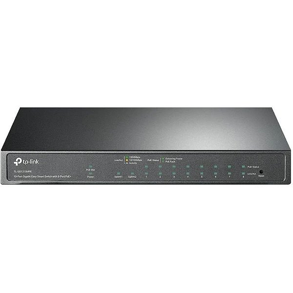 Switch PoE+ TP-Link TL-SG1210MPE 10 Portas 10/100 Mbps