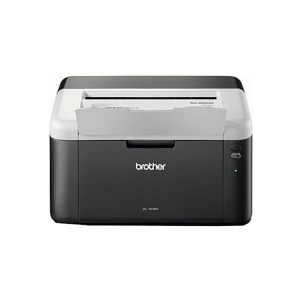 Impressora Laser Brother HL-1212W Wi-Fi/USB 220V - Modelo Branco e Preto