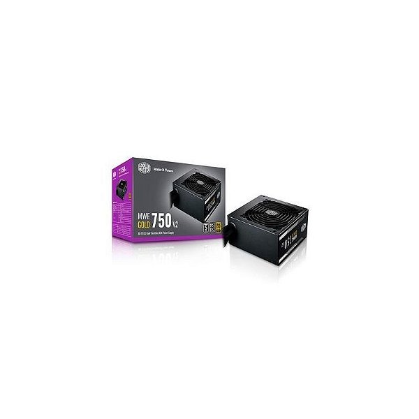 Fonte de Alimentação Cooler Master MWE V2 750W - Eficiência e Desempenho Confiantes