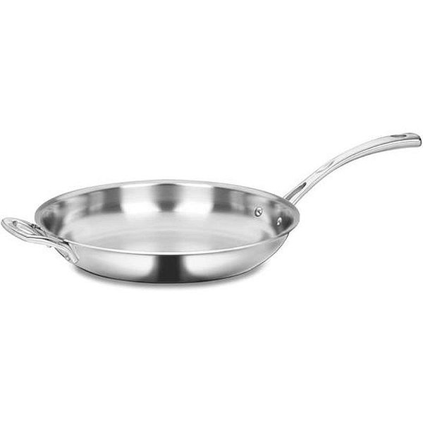 Frigideira Cuisinart FCT22-30H de Aço Inox - Clássica Francesa 30cm