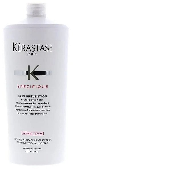 Shampoo Kérastase K Specifique Bain Prévention 1L - Prevenção De Queda E Fortalecimento Capilar